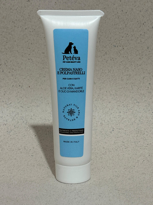 Crema Lenitiva per Naso e Polpastrelli Cani e Gatti 100 ml | Petéva